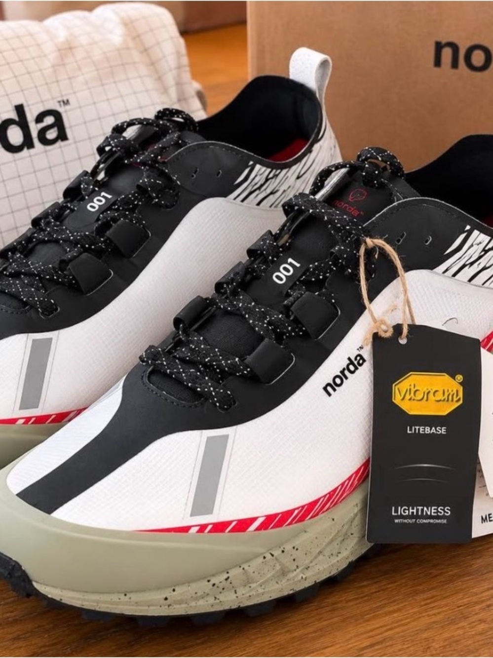 Norda 001 RZ Ray Zahab Trail Running Shoes – NEW WITH TAGS